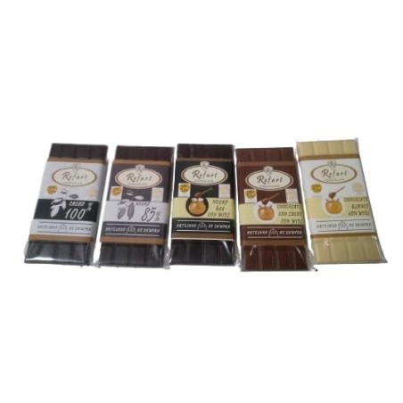 Tableta chocolate artesano Refart