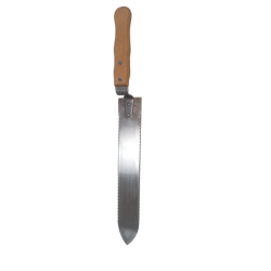 Cuchillo curvo para desopercular 28 cm doble sierra.