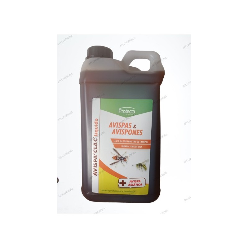 Atrayente liquido para avispas AVISPA CLAC 2,5L