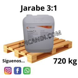 Jarabe denso para apicultura.