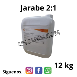 Garrafa 12 kg FRUCTOBEE ENERGY Pienso complementario jarabe para abejas